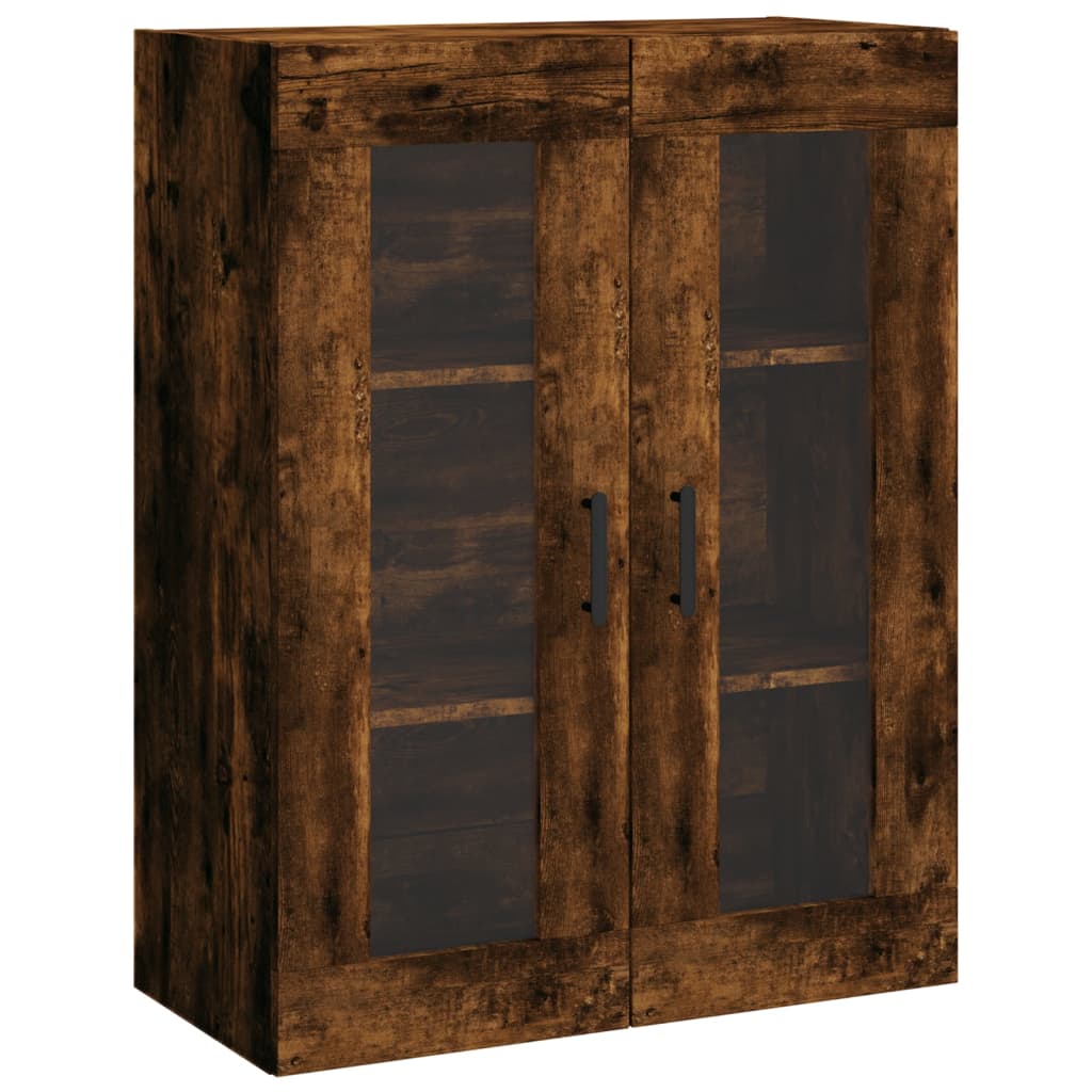 Vidaxl wandkast 69,5x34x90 cm gerookt eikenkleurig