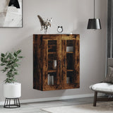 Vidaxl wandkast 69,5x34x90 cm gerookt eikenkleurig