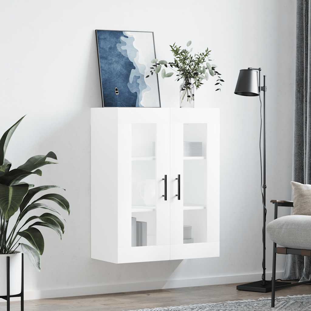 Vidaxl bovenkast 69,5x34x90 cm wit