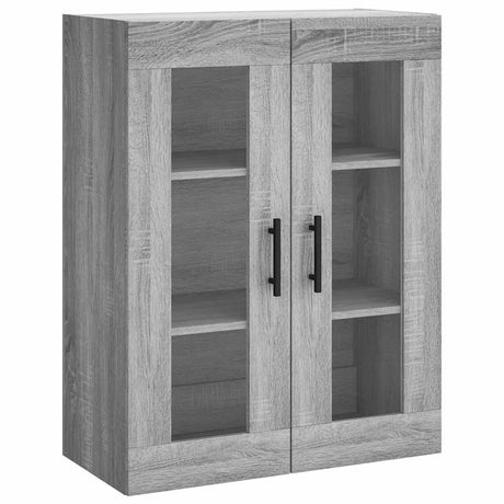 Vidaxl bovenkast 69,5x34x90 cm grijs sonoma eikenkleurig