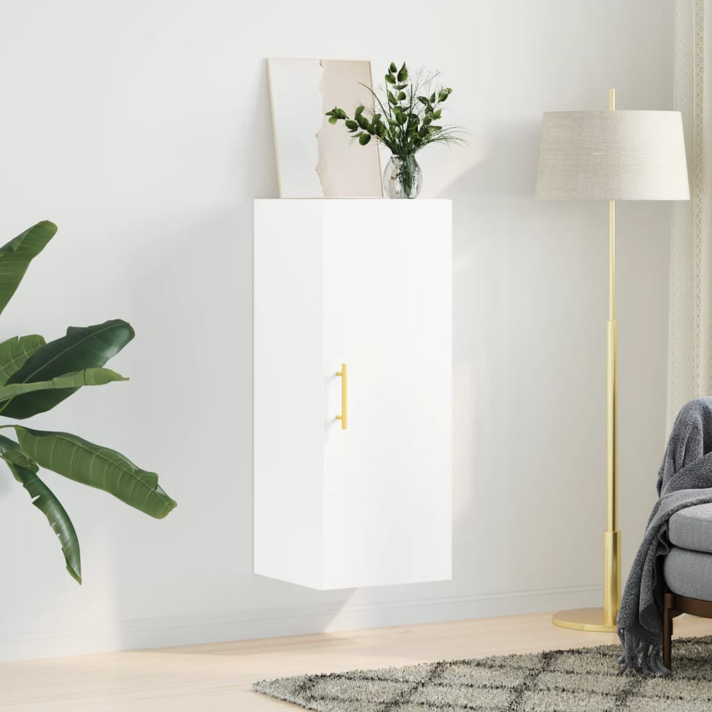Vidaxl bovenkast 34,5x34x90 cm wit