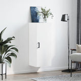 Vidaxl bovenkast 34,5x34x90 cm wit