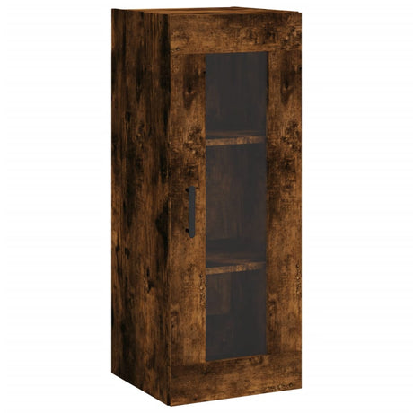 Vidaxl wandkast 34,5x34x90 cm gerookt eikenkleurig