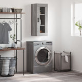 Vidaxl wandkast 34,5x34x90 cm grijs sonoma eikenkleurig