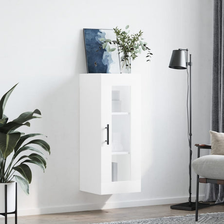 Vidaxl bovenkast 34,5x34x90 cm wit