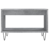 Vidaxl salontafel 60x50x40 cm bewerkt hout betongrijs