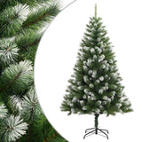 VidaXL Künstlicher Weihnachtsbaum mit Scharnieren und Schnee 180 cm
