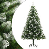 Vidaxl Kunstkerstboom mit Scharnieren und Schnee 210 cm