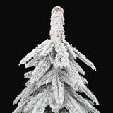 Vidaxl Kunstkerstboom mit Schnee 210 cm