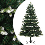 Vidaxl Kunstkerstboom mit Scharnieren und Schnee 180 cm