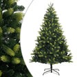 Künstlicher Weihnachtsbaum von Vidaxx mit Scharnieren und Ständer 120 cm