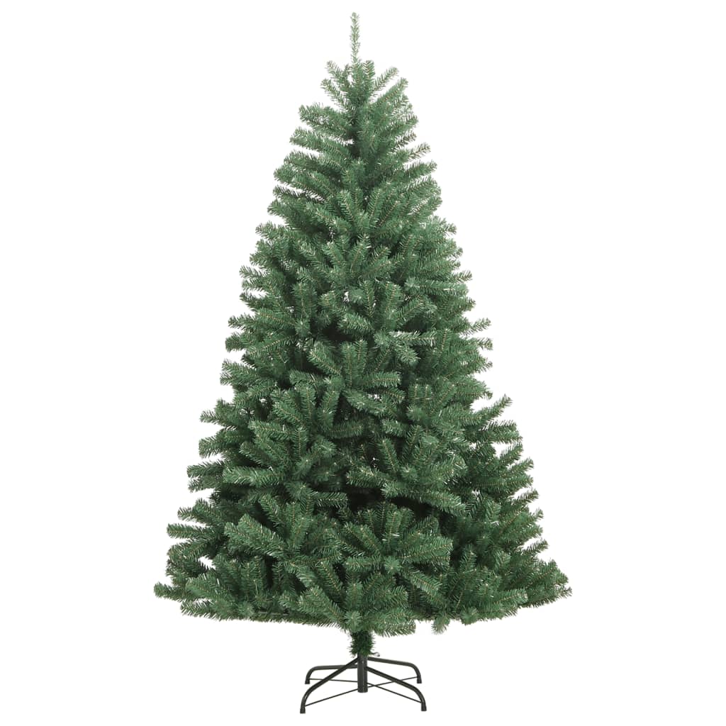 VidaXL Künstlicher Weihnachtsbaum mit Scharnieren und Standard 270 cm grün