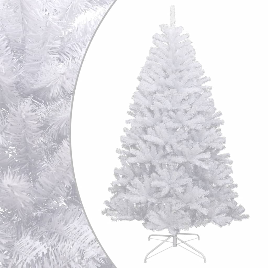 VidaXL Künstlicher Weihnachtsbaum mit Scharnieren und Schnee 120 cm