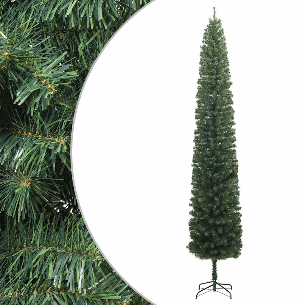 Vidaxx künstlicher Weihnachtsbaum schmal mit Standard 270 cm PVC
