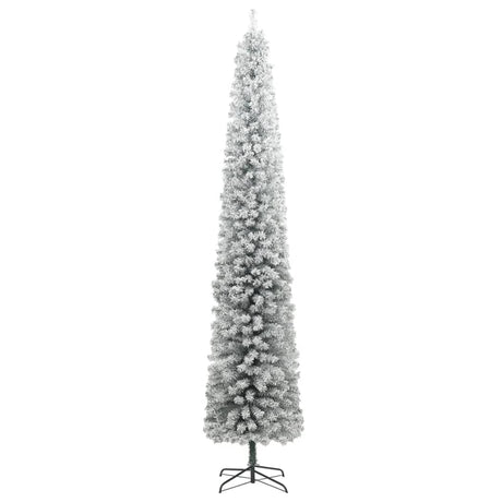 VIDAXL KUNSTKERSTBOOM SCHNELL mit Standard- und Schnee 270 PVC