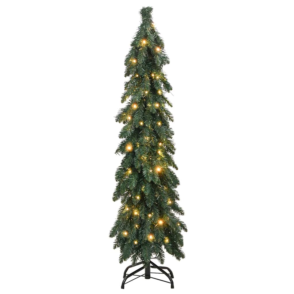 Vidaxx künstlicher Weihnachtsbaum mit Beleuchtung 60 LEDs 120 cm