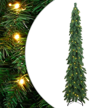 Vidaxx künstlicher Weihnachtsbaum mit Beleuchtung 130 LEDs 210 cm