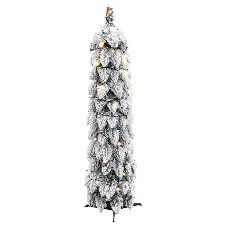 Vidaxx künstlicher Weihnachtsbaum mit Beleuchtung und Schnee 30 LEDs 60 cm