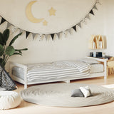 Vidaxl kinderbedframe 90x200 cm massief grenenhout wit