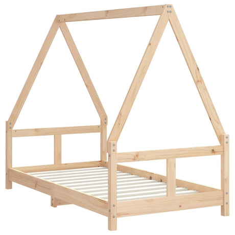 Vidaxl kinderbedframe 80x160 cm massief grenenhout