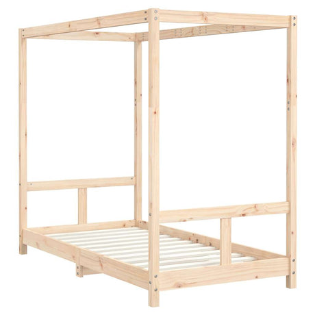 Vidaxl kinderbedframe 80x160 cm massief grenenhout