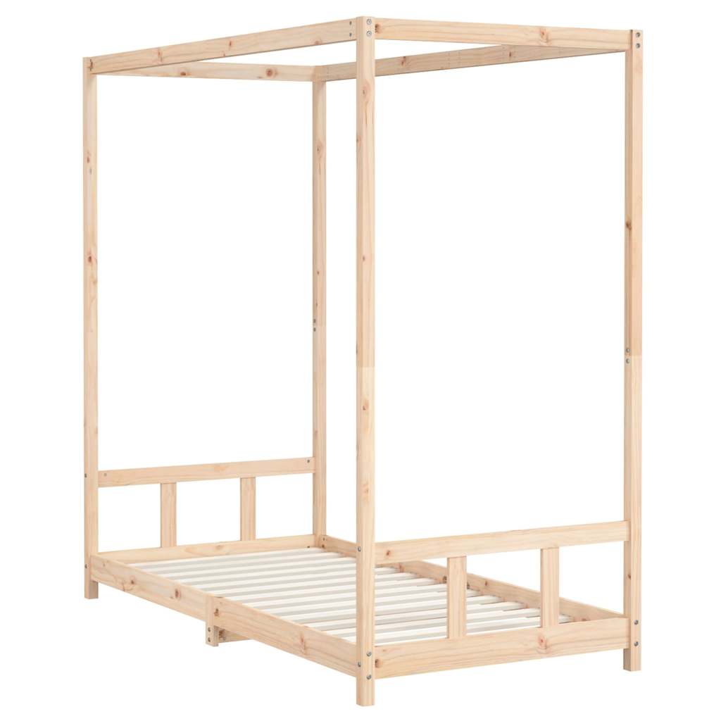 Vidaxl kinderbedframe 90x190 cm massief grenenhout