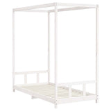 Vidaxl kinderbedframe 90x190 cm massief grenenhout wit
