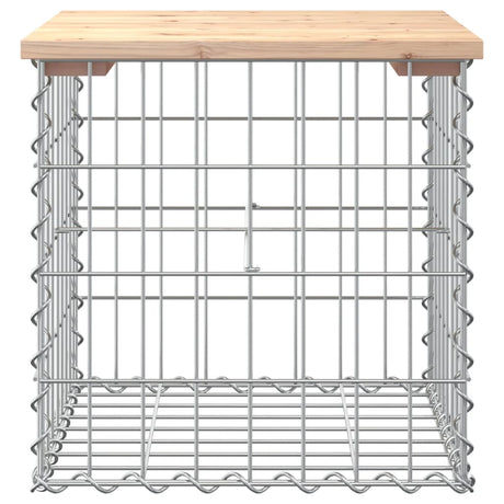 Vidaxl tuinbank schanskorfontwerp 43x44x42 cm massief grenenhout