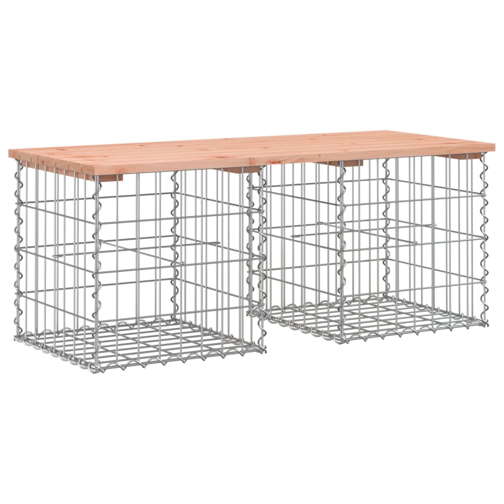 Vidaxl tuinbank schanskorfontwerp 103x44x42 cm massief douglashout
