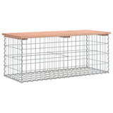 Vidaxl tuinbank schanskorfontwerp 103x44x42 cm massief douglashout