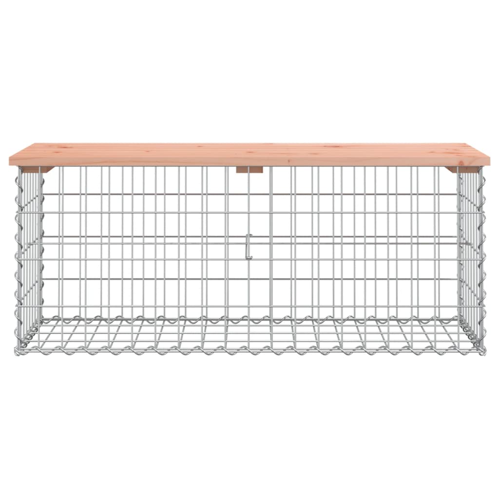 Vidaxl tuinbank schanskorfontwerp 103x44x42 cm massief douglashout