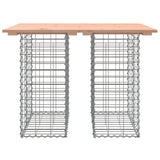 Vidaxl tuintafel schanskorfontwerp 100x70x72 cm massief grenenhout