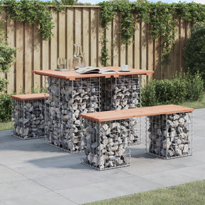 Vidaxl tuintafel schanskorfontwerp 100x70x72 cm massief grenenhout