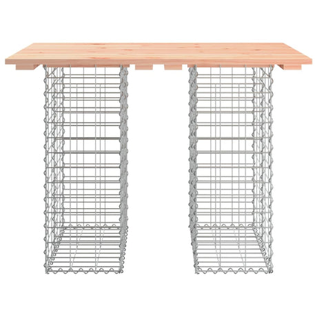 Vidaxl tuintafel schanskorfontwerp 100x70x72 cm massief grenenhout