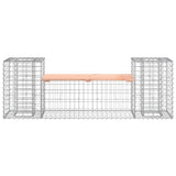 Vidaxl tuinbank schanskorfontwerp 183x41x60,5 cm massief douglashout