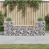 Vidaxl tuinbank schanskorfontwerp 183x41x60,5 cm massief douglashout
