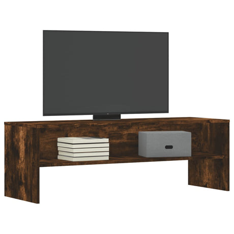 Vidaxl tv-meubel 120x40x40 cm bewerkt hout gerookt eikenkleurig