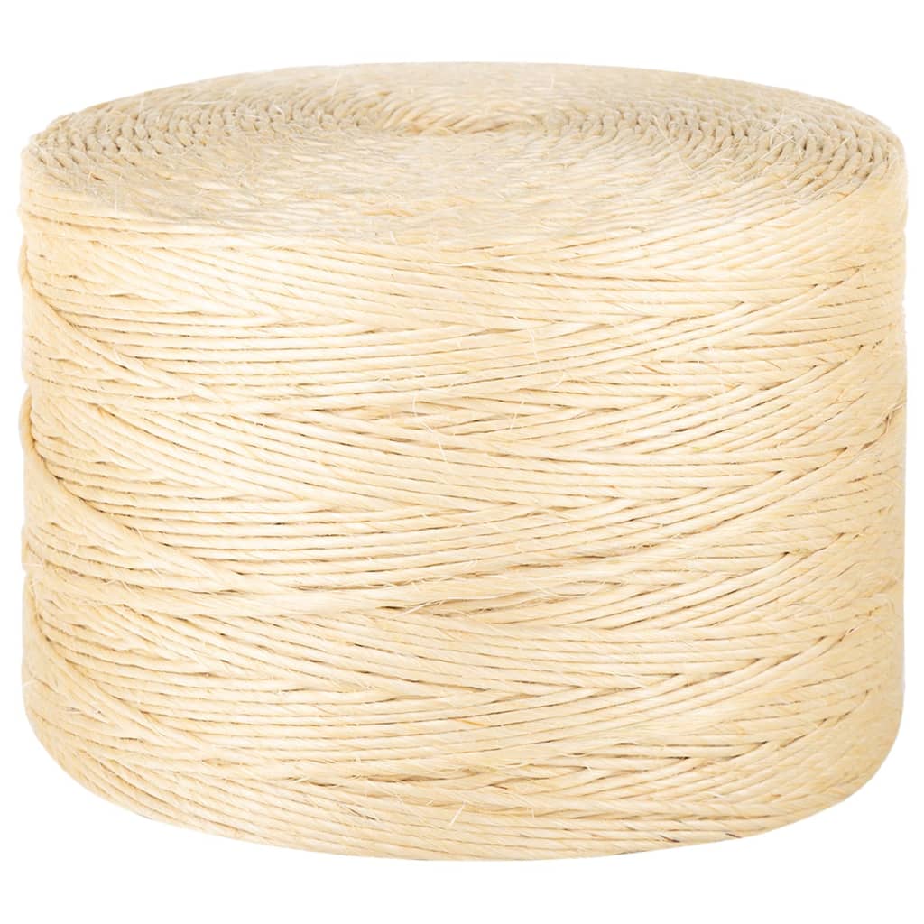 Vidaxxl-Seil 3 mm 200 m 100 % Sisal