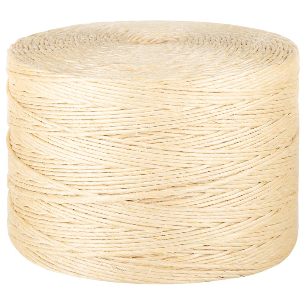 Vidaxxl-Seil 3 mm 400 m 100 % Sisal