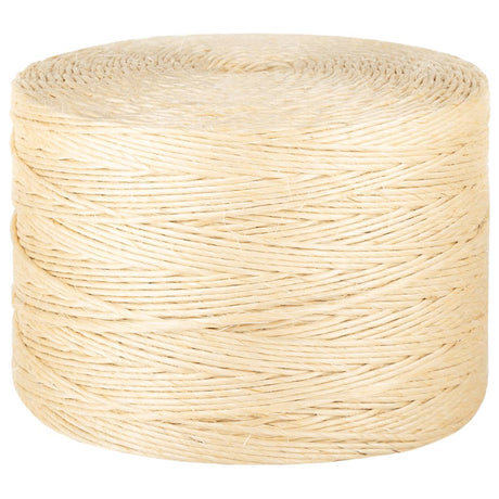 Vidaxl -Seil 3 mm 1000 m 100% Sisal