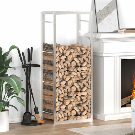 VIDAXL -Kamin 50x28x132 cm Edelstahl