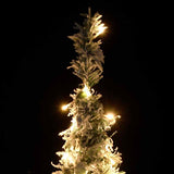 VIDAXL KUNSTKERSTBOOM POP-up mit Schnee 150 LEDs 180 cm