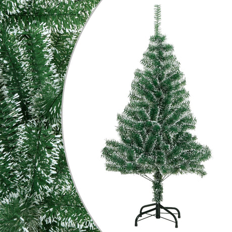 Vidaxx künstlicher Weihnachtsbaum mit Schnee 150 cm grün