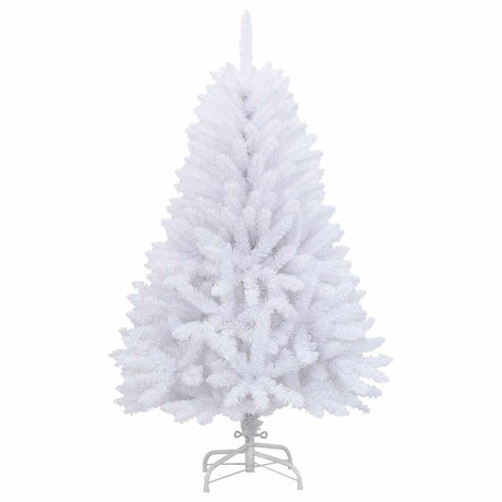 Vidaxx künstlicher Weihnachtsbaum mit Scharnieren und Ständer 120 cm weiß