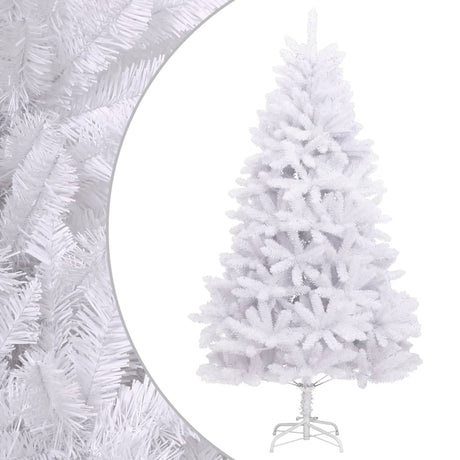 Vidaxl Kunstkerstboom mit Scharnieren und Standard 180 cm Weiß