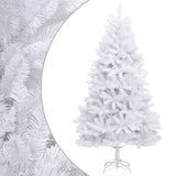 VidaXL Künstlicher Weihnachtsbaum mit Scharnieren mit Ständer 300 cm weiß
