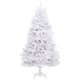VidaXL Künstlicher Weihnachtsbaum mit Scharnieren mit Ständer 300 cm weiß