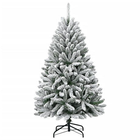 Vidaxl Kunstkerstboom mit Scharnieren und Schnee 150 cm