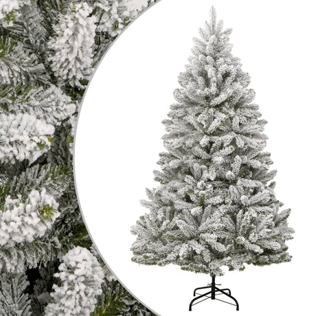 Vidaxx künstlicher Weihnachtsbaum mit Scharnieren und Schnee 180 cm