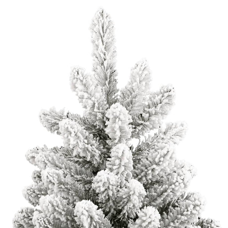 Vidaxx künstlicher Weihnachtsbaum mit Scharnieren und Schnee 180 cm